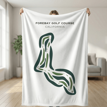 Forebay Golf Course, California - Printed Golf Courses