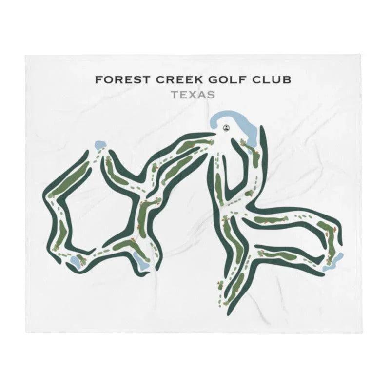 Forest Creek Golf Club, Texas - Printed Golf Courses