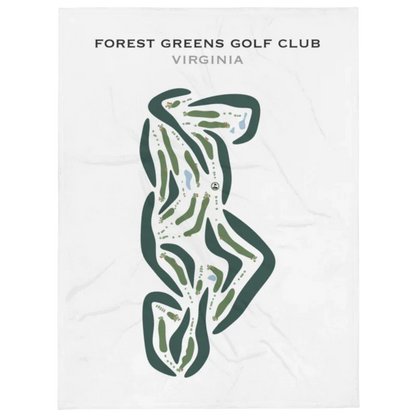 Forest Greens Golf Club, Virginia - Printed Golf Courses