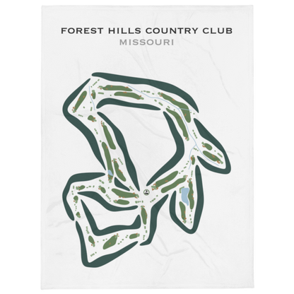 Forest Hills Country Club, Missouri - Printed Golf Courses