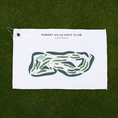 Forest Hills Golf Club, Georgia - Printed Golf Courses