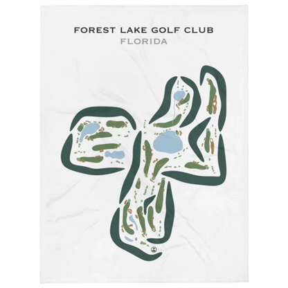 Forest Lake Golf Club, Florida - Printed Golf Courses