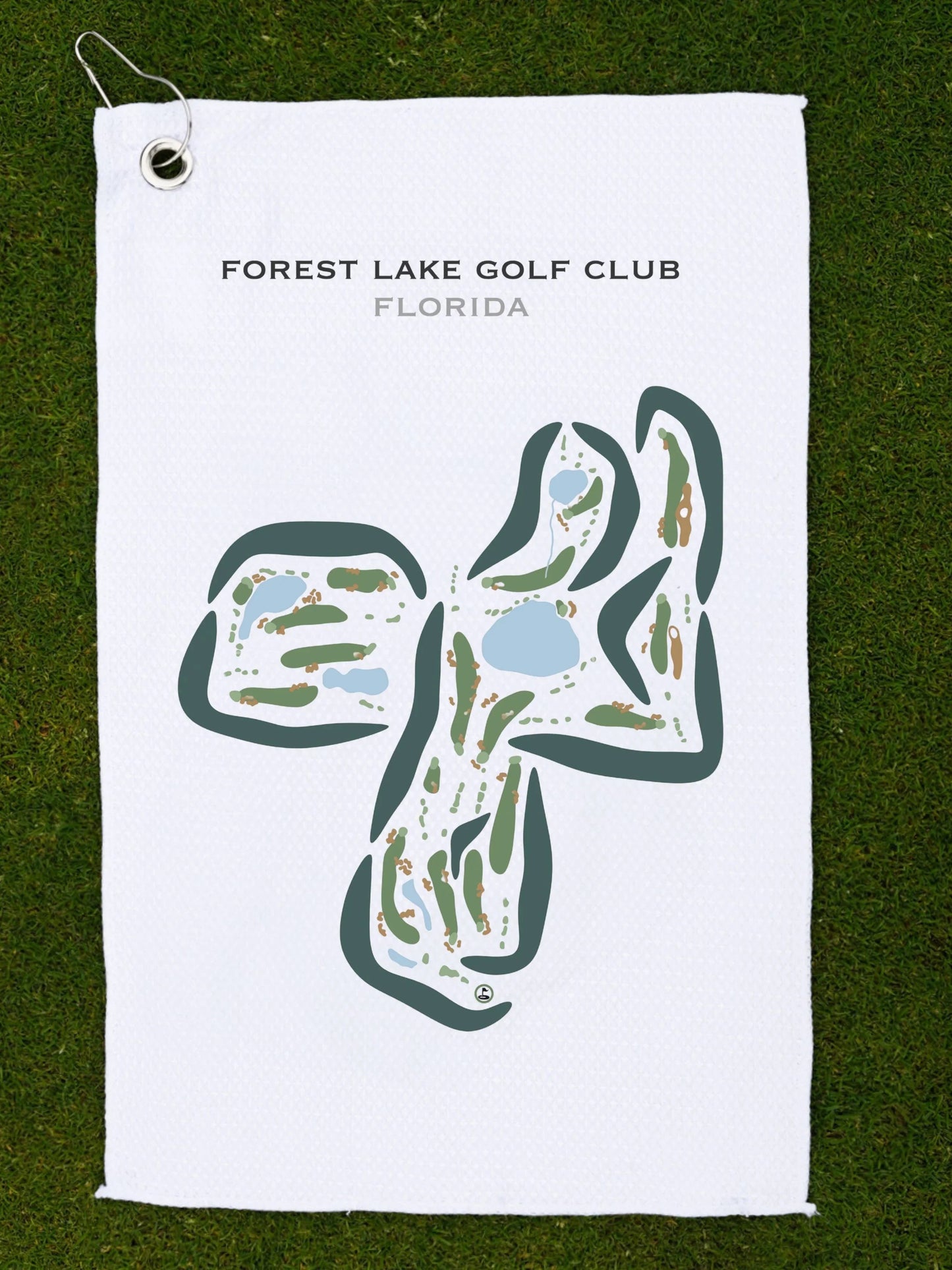 Forest Lake Golf Club, Florida - Printed Golf Courses