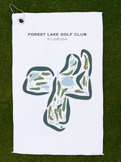 Forest Lake Golf Club, Florida - Printed Golf Courses