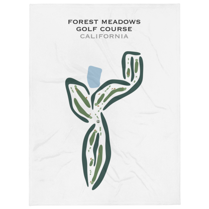 Forest Meadows Golf Course, California - Printed Golf Courses