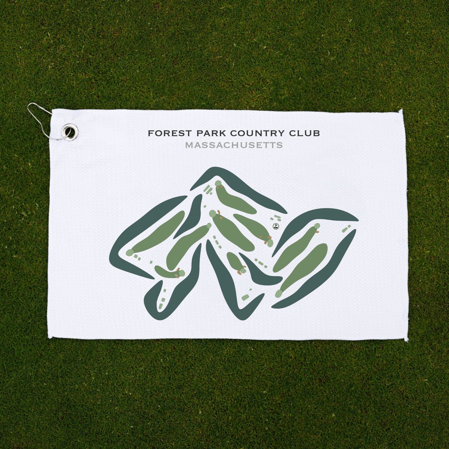 Forest Park Country Club, Adams, Massachusetts - Printed Golf Courses
