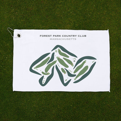 Forest Park Country Club, Adams, Massachusetts - Printed Golf Courses