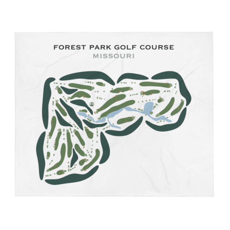 Forest Park Golf Course, Missouri - Printed Golf Courses
