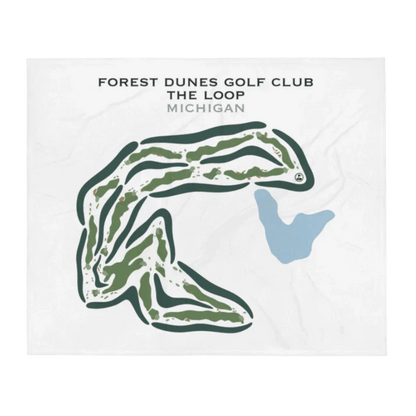 Forest Dunes Club at the Loop, Michigan - Printed Golf Courses