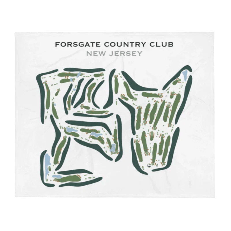 Forsgate Country Club, New Jersey - Printed Golf Course
