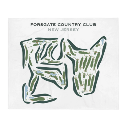 Forsgate Country Club, New Jersey - Printed Golf Course