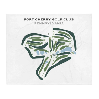 Fort Cherry Golf Club, Pennsylvania - Printed Golf Course