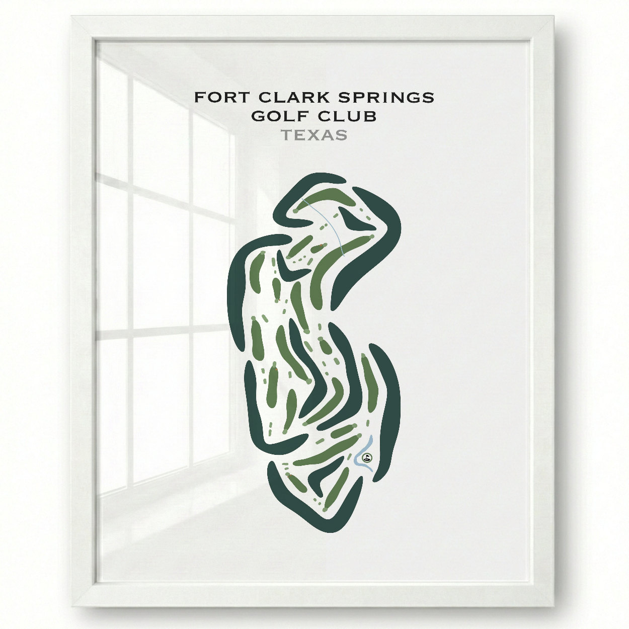 Fort Clark Springs Golf Club, Texas - Printed Golf Courses