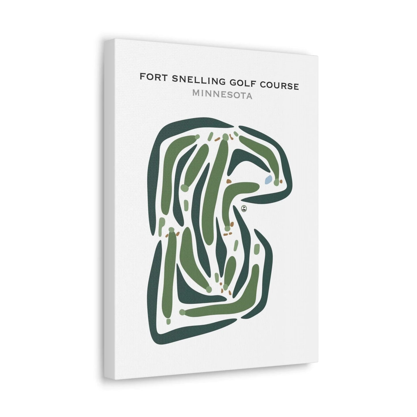 Fort Snelling Golf Course, Minnesota - Printed Golf Courses