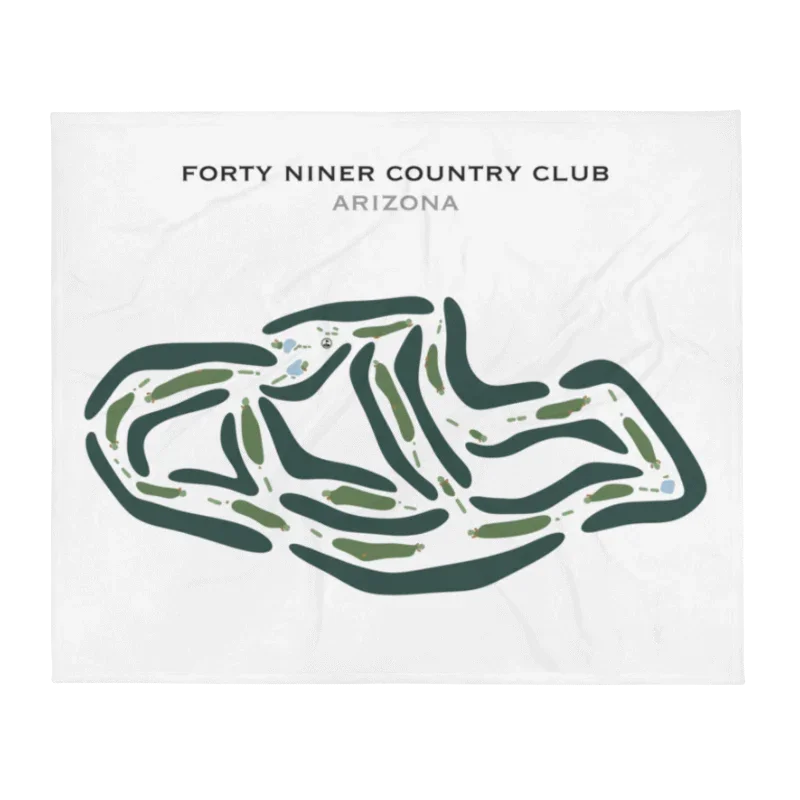 Forty Niner Country Club, Arizona - Printed Golf Courses