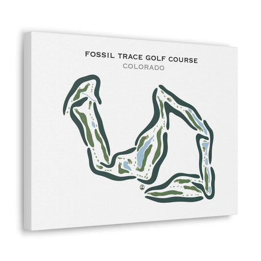 Fossil Trace Golf Club, Colorado - Printed Golf Courses