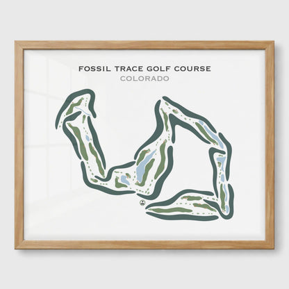 Fossil Trace Golf Course, Colorado - Printed Gold Courses