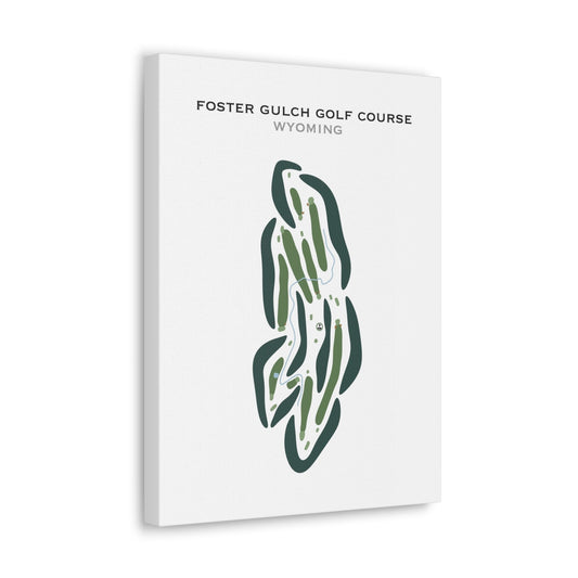 Foster Gulch Golf Course, Wyoming - Printed Golf Courses
