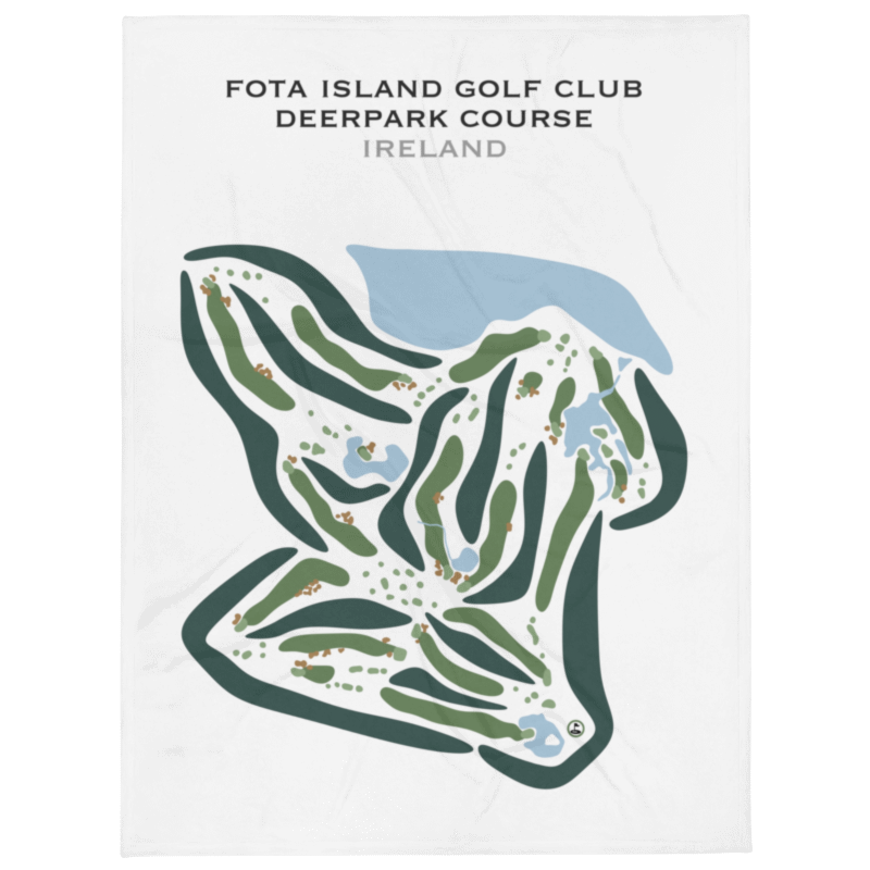 Fota Island Golf Club - Deerpark Course, Ireland - Printed Golf Courses