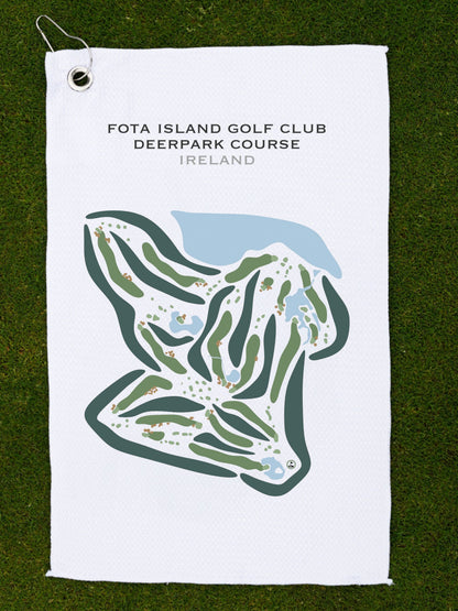 Fota Island Golf Club - Deerpark Course, Ireland - Printed Golf Courses