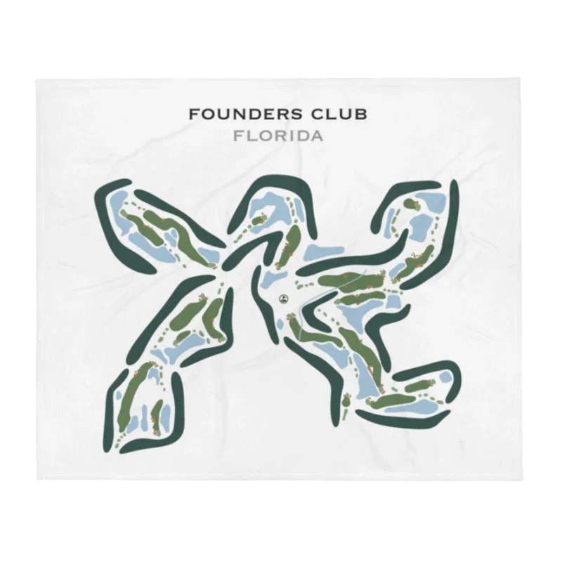 Founders Golf Club, Florida - Printed Golf Courses