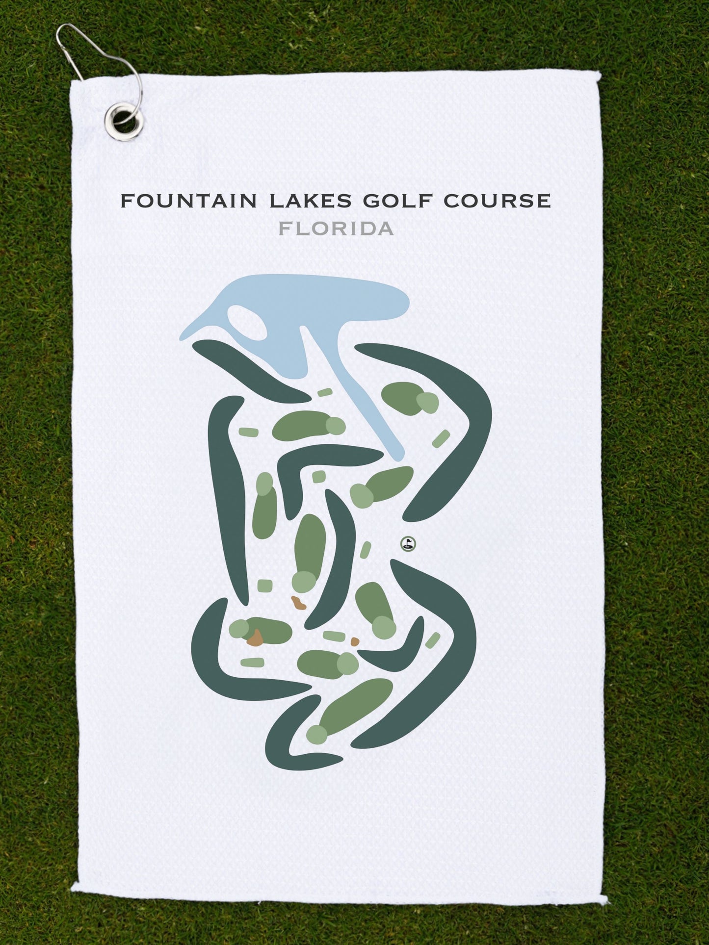 Fountain Lakes Golf Course, Florida - Printed Golf Courses