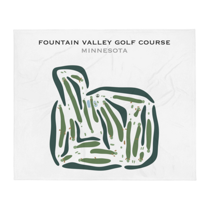 Fountain Valley Golf Course, Minnesota - Printed Golf Courses