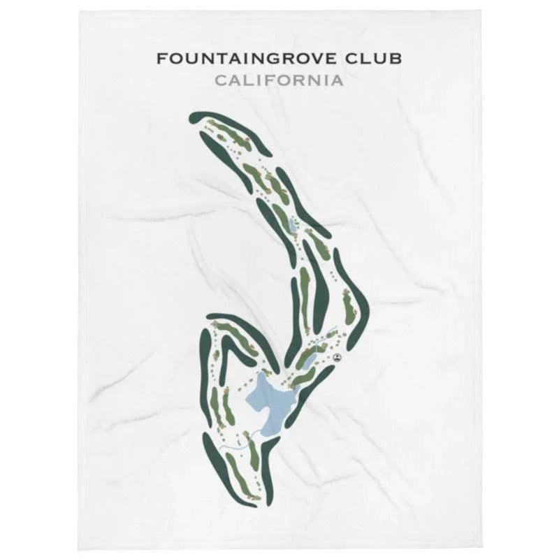 Fountaingrove Club, California - Printed Golf Course