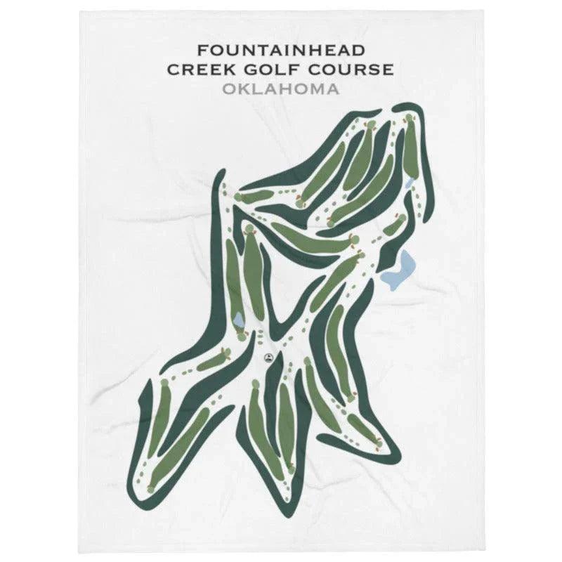 Fountainhead Creek Golf Course, Oklahoma - Printed Golf Courses