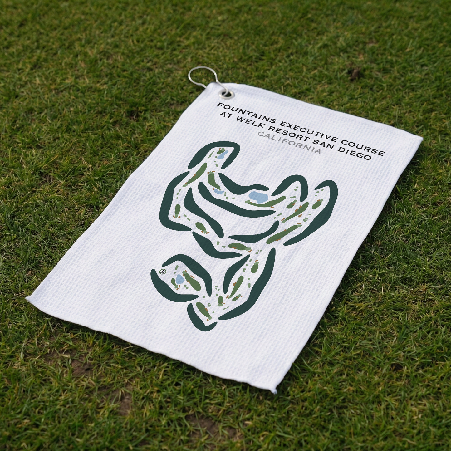 Fountains Executive Course at Welk Resort San Diego, California - Printed Golf Courses