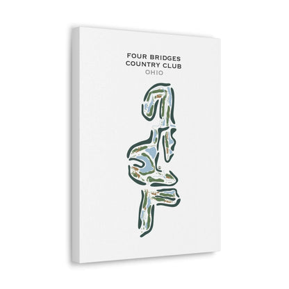 Four Bridges Country Club, Ohio - Printed Golf Courses
