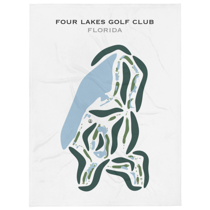 Four Lakes Golf Club, Florida - Printed Golf Courses