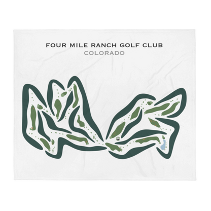 Four Mile Ranch Golf Club, Colorado - Printed Golf Courses