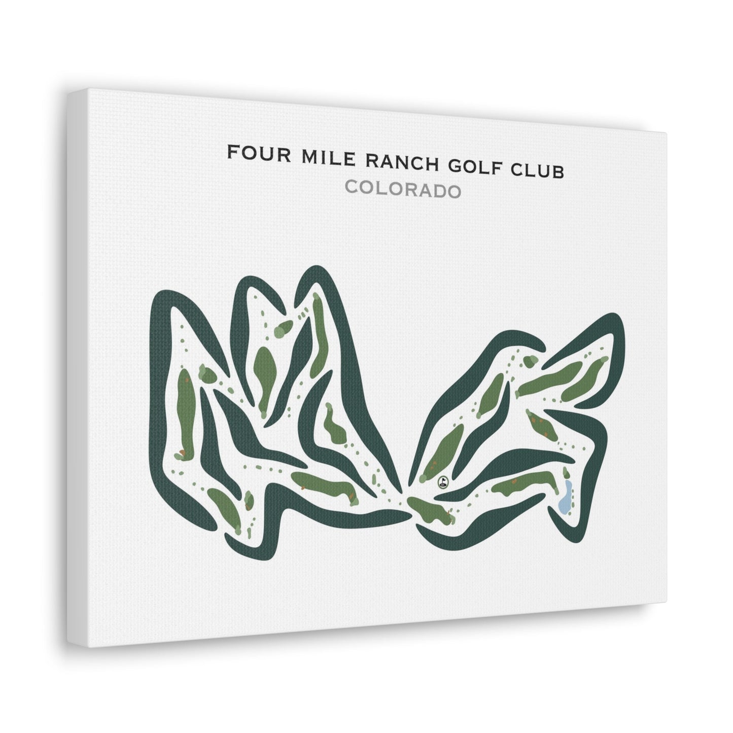 Four Mile Ranch Golf Club, Colorado - Printed Golf Courses