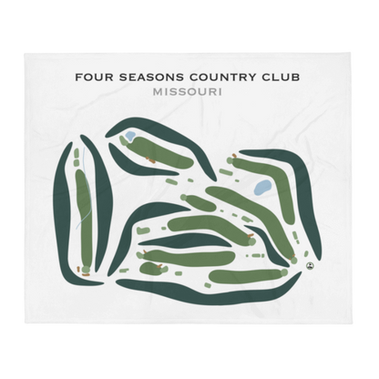 Four Seasons Country Club, Missouri - Printed Golf Courses