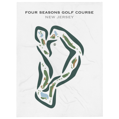 Four Seasons Golf Course, New Jersey - Printed Golf Courses