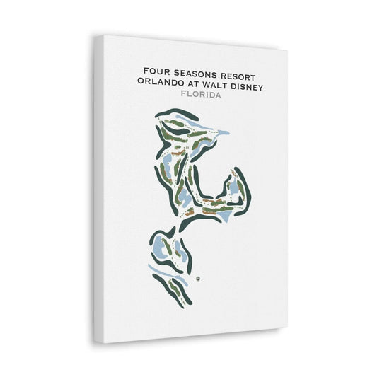 Four Seasons Resort Orlando at Walt Disney, Florida - Printed Golf Course