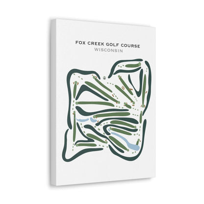 Fox Creek Golf Course, Wisconsin - Printed Golf Courses