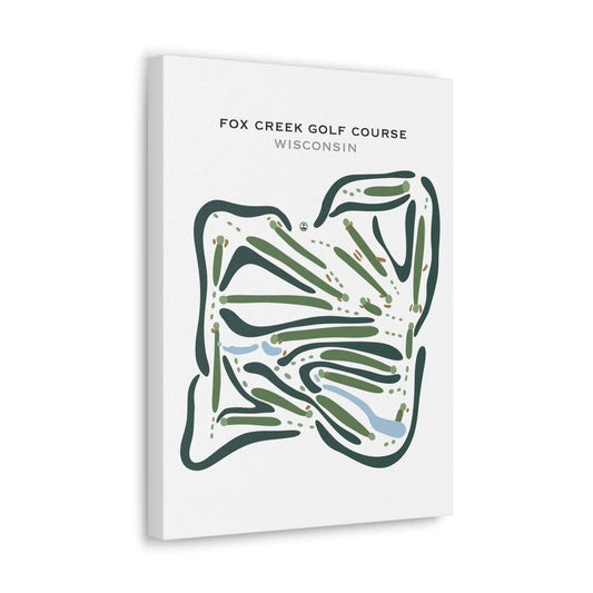 Fox Creek Golf Course, Wisconsin - Printed Golf Courses