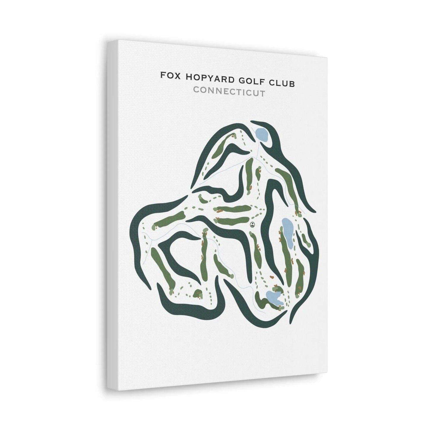 Fox Hopyard Golf Club, Connecticut - Printed Golf Courses