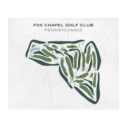 Fox Chapel Golf Club, Pennsylvania - Printed Golf Courses