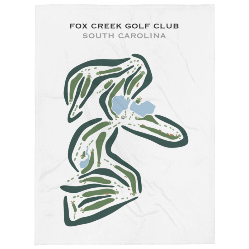 Fox Creek Golf Club, South Carolina - Printed Golf Courses