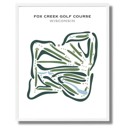 Fox Creek Golf Course, Wisconsin - Printed Golf Courses
