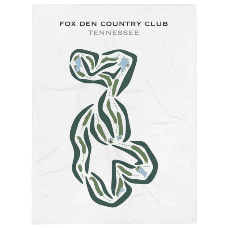 Fox Den Country Club, Tennessee - Printed Golf Courses