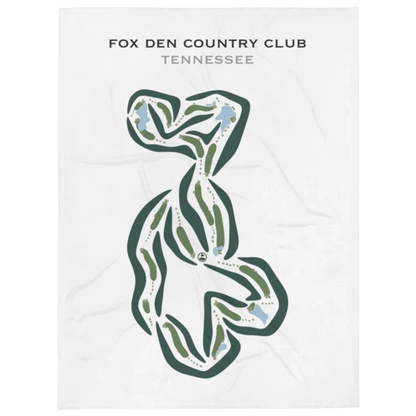 Fox Den Country Club, Tennessee - Printed Golf Courses