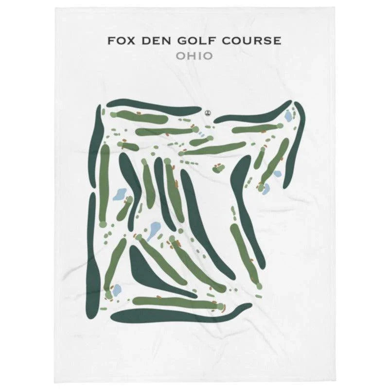 Fox Den Golf Course, Ohio - Printed Golf Course