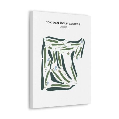 Fox Den Golf Course, Ohio - Printed Golf Course