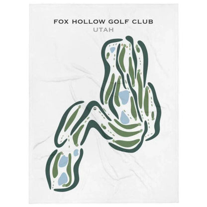 Fox Hollow Golf Course, American Fork Utah - Printed Golf Courses