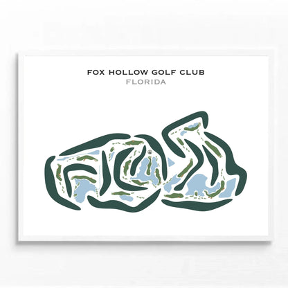 Fox Hollow Golf Club, Florida - Printed Golf Courses