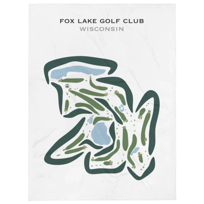 Fox Lake Golf Club, Wisconsin - Printed Golf Courses